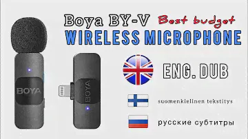 Wireless microphone Boya BY-V