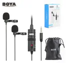 Двойной петличный микрофон BOYA M1DM