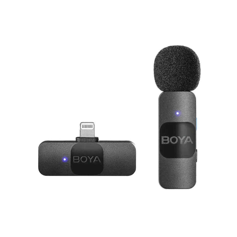 Беспроводная система Boya BY-V1 2,4ГГц, цифровая, Lightning-3