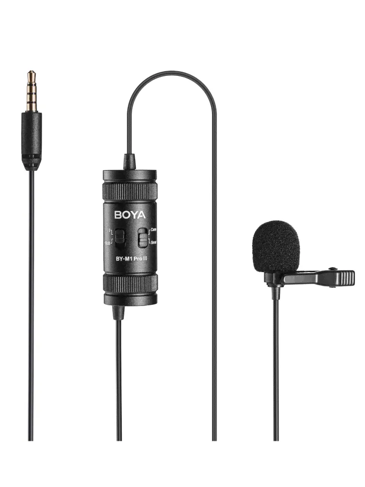 Boya BY-M1 Pro II Всенаправленный петличный микрофон-0