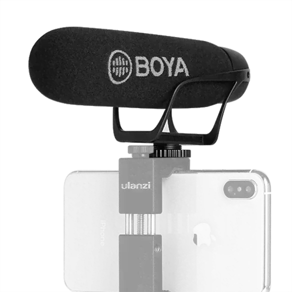 Микрофон-пушка для смартфона / камеры BOYA BY-BM2021