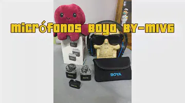 Compramos unos Micrófonos “Boya BY-M1V6”