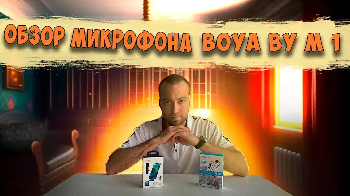 Микрофон петличка. Обзор микрофона BOYA BY M-1
